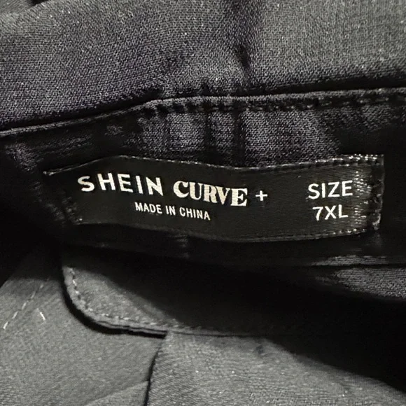 Black Sheer Butterfly Blouse 7XL - Picture 4 of 9